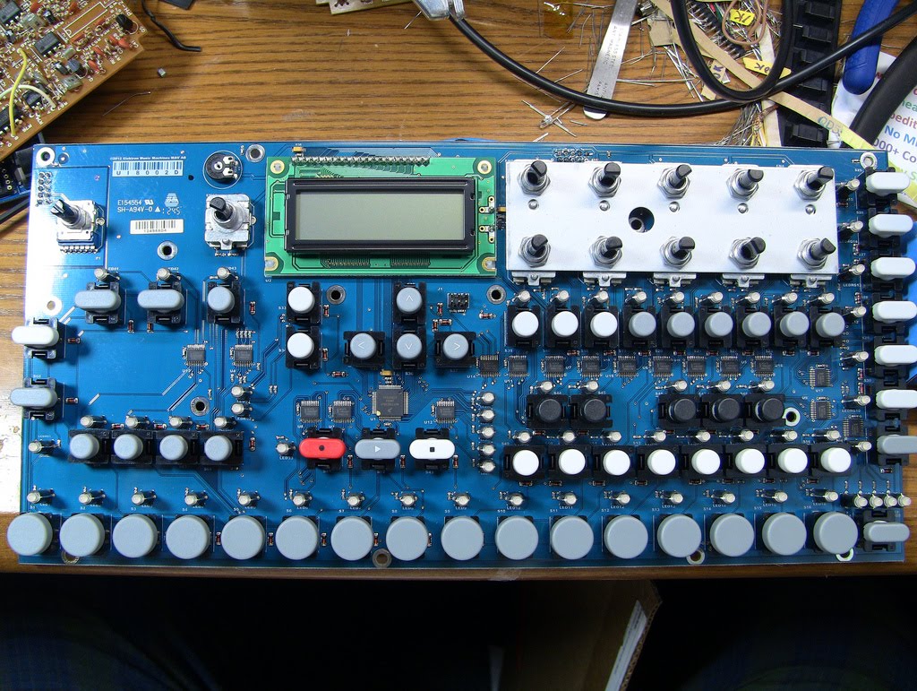 MATRIXSYNTH Elektron Analog Four Teardown Pics of the Internals