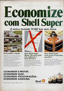 Anúncio Shell - 1979. 70s Shell ad