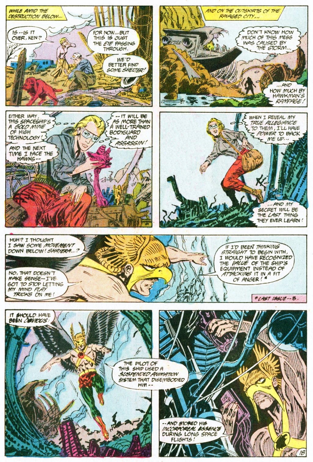 Hawkman (1986) Issue #17 #17 - English 19