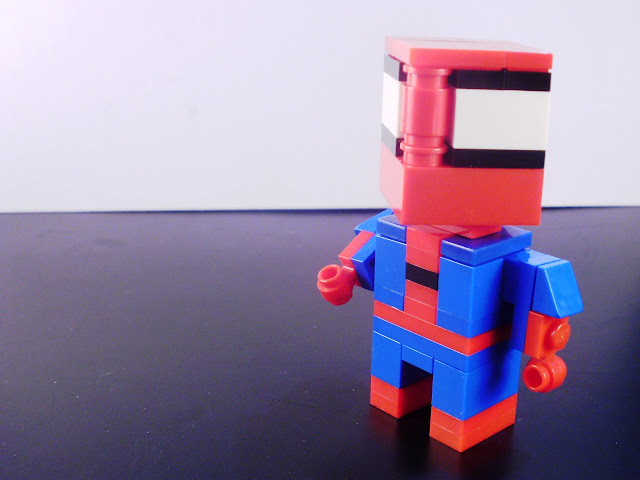 MOC LEGO Cube Spiderman (Homem-Aranha)