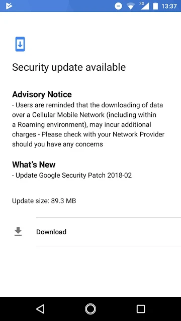 February Android Security update now available for Nokia 2