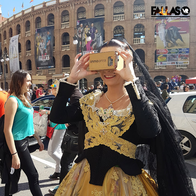 App para ver las fallas en realidad virtual App para ver las fallas de sección especial en realidad virtual