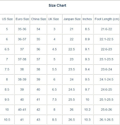 Christian Louboutin Heels Size Chart
