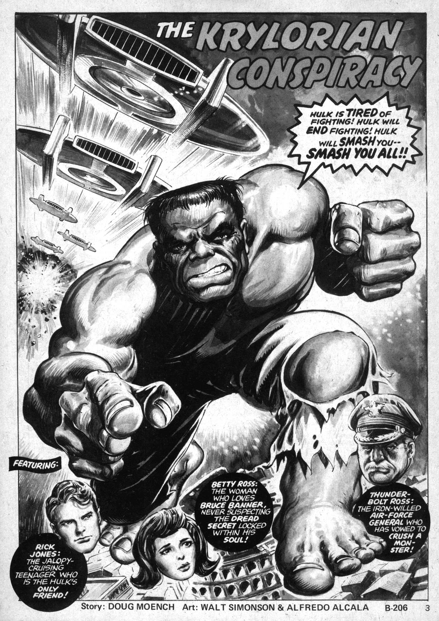 Read online The Rampaging Hulk comic -  Issue #1 - 3