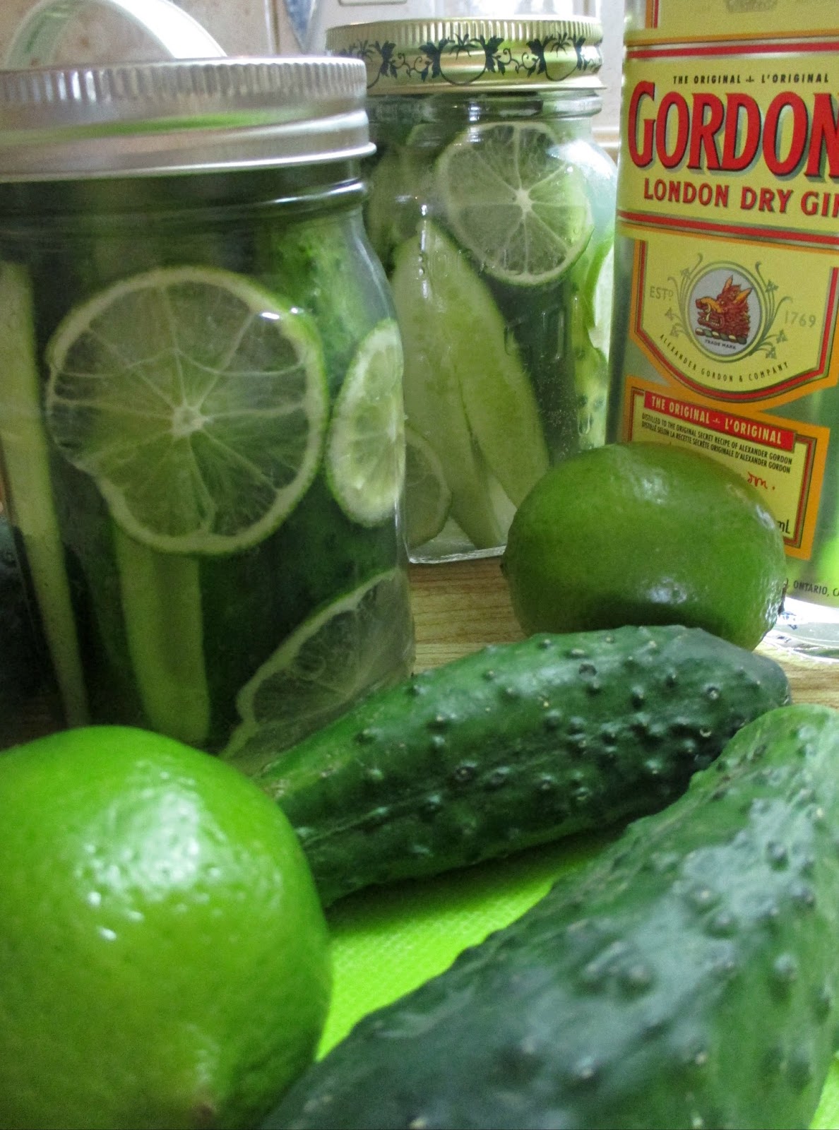 Just my Stuff Gin and Tonic Pickles