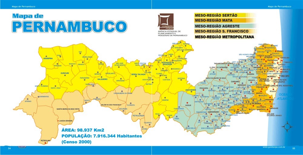GEOGRAFIA ALEM DA SALA As Mesorregiões de Pernambuco GEOGRAFIA ALEM DA SALA As Mesorregiões de Pernambuco
