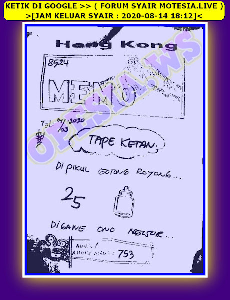 syair hongkong syair hongkong