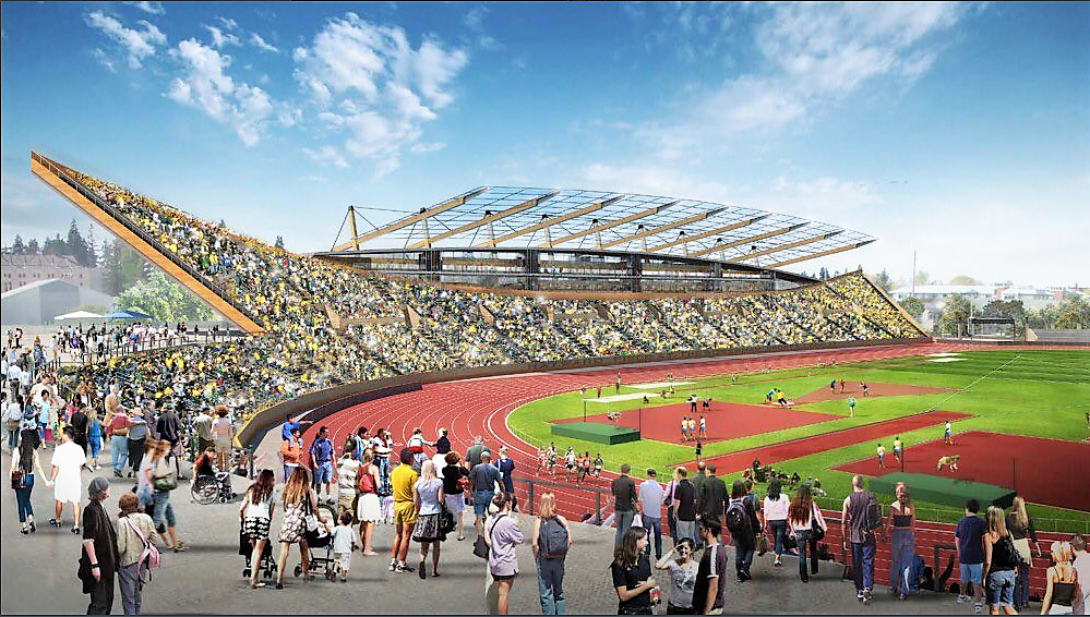 SW Oregon Architect The New Hayward Field