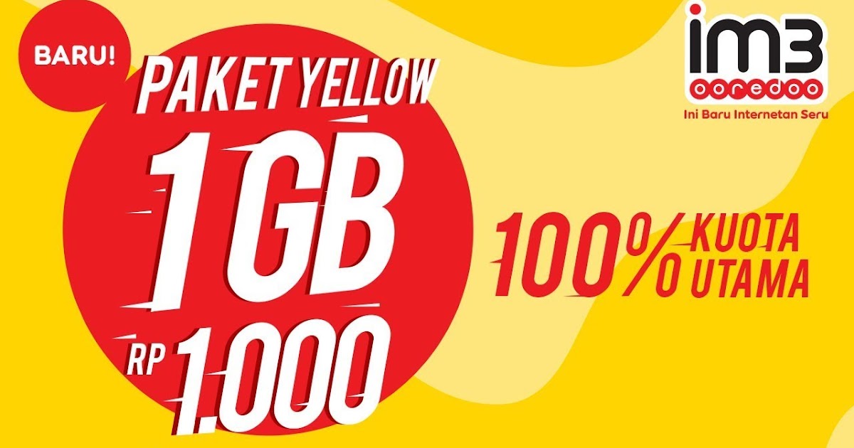Cara Cek Kuota Paket Yellow Indosat Im3