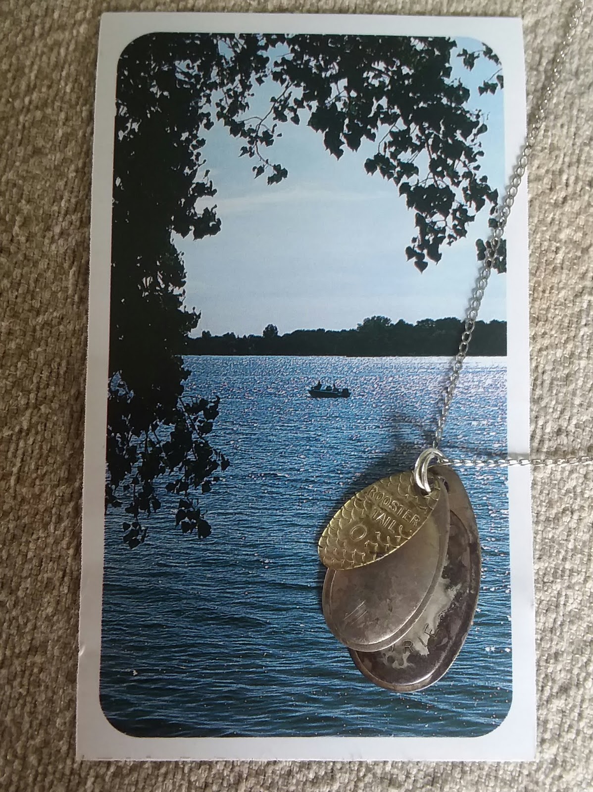 Cottontail Farm Good luck fishing charm