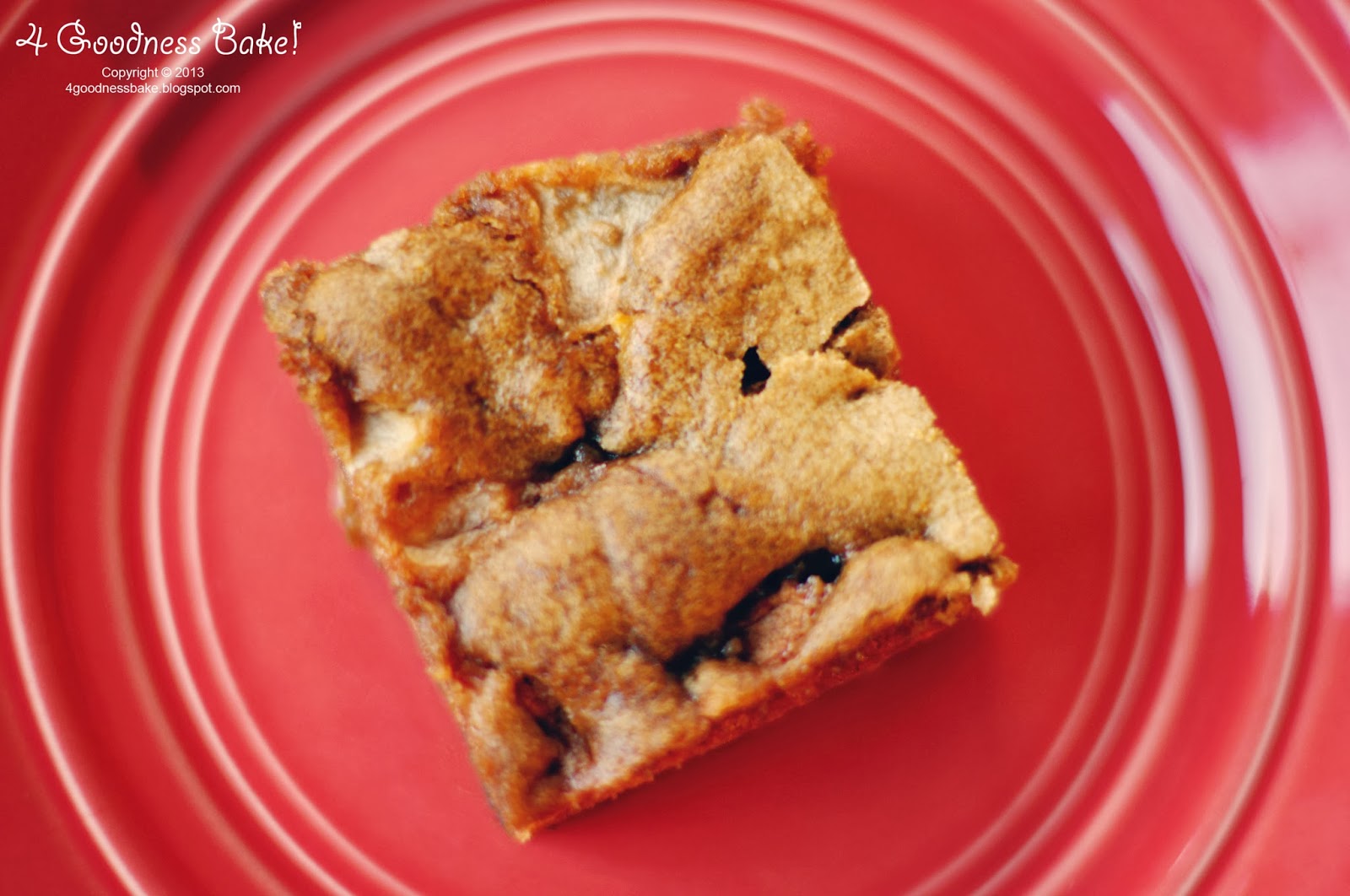 4 goodness bake! Apple Cinnamon Cake