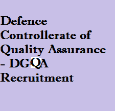 DGQA Recruitment 2017
