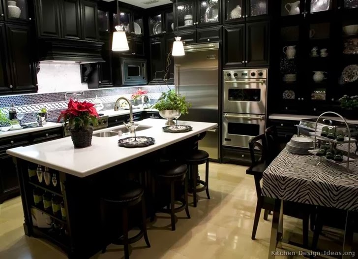 50 Ideas For Design Outstanding Black Kitchen Design Ideas Hausratversicherungkosten Info
