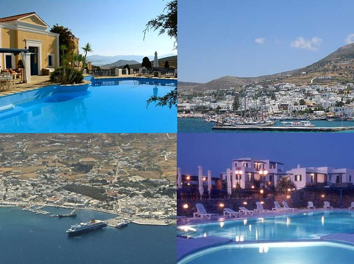 Paros hotels and nature in Greece