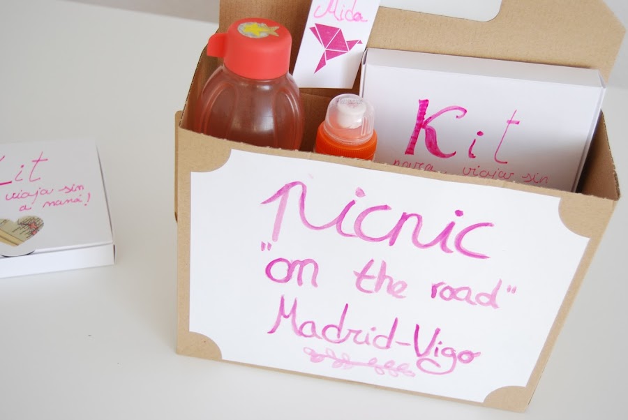 DIY picnic on the road. Picnic para viajes largos.