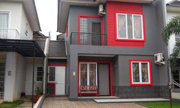 Cat Tampak Depan Rumah Minimalis : 30 Images A Simple Home Inspiration