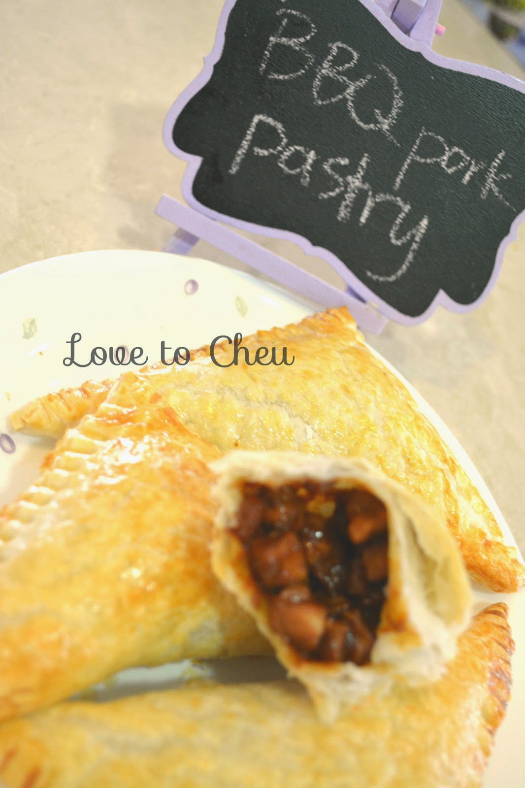 Love to Cheu: BBQ Pork Puff Pastry