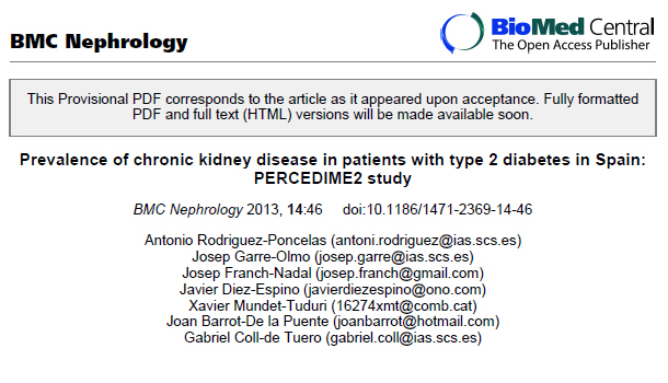 enfermedad renal en diabetes tipo 2