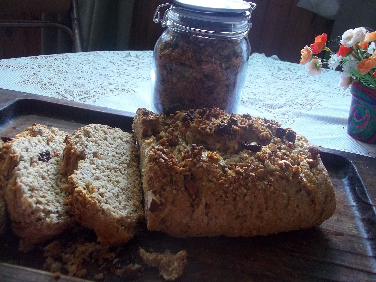 Pan de granola