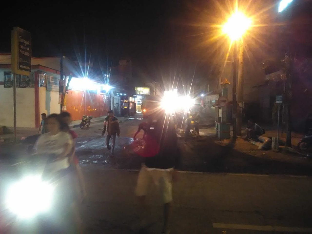 Perbaikan jalan di Simpang Bunut Asahan. Perbaikan jalan di Simpang Bunut Asahan.