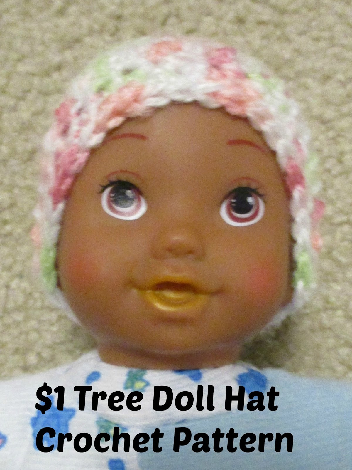 Dollar Tree Doll Hats Free Crochet Pattern
