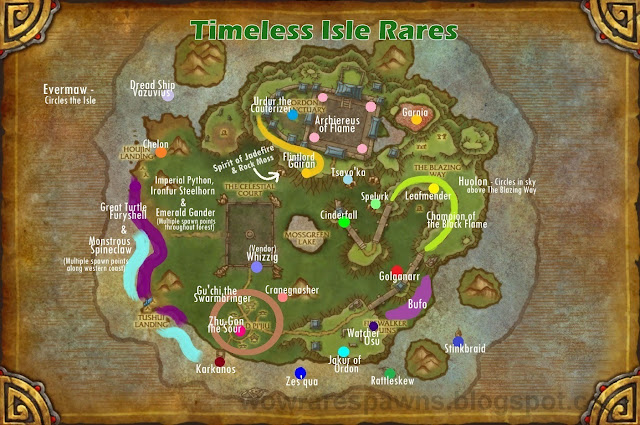 Timeless Isle Rare Map