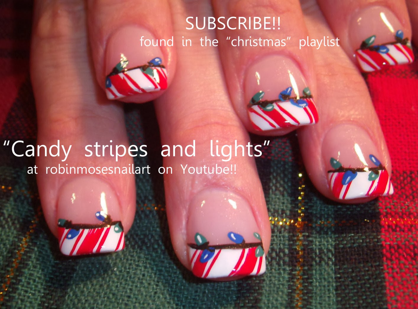 Robin Moses Nail Art christmas nails, christmas nail art, cute