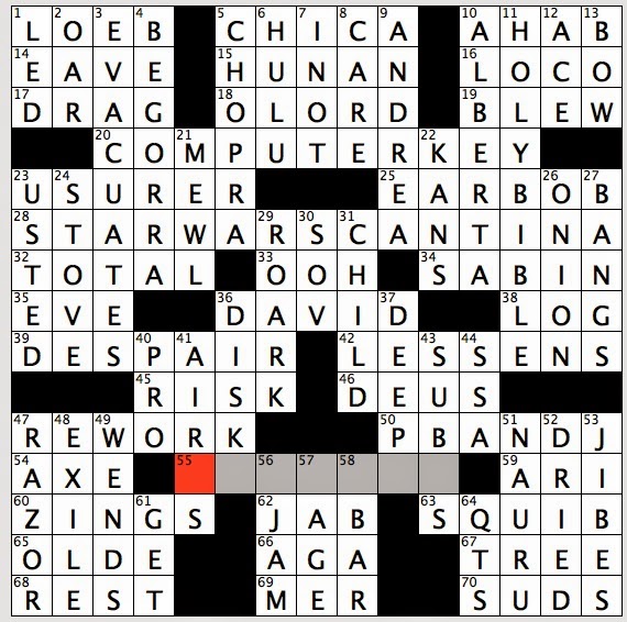 Rex Parker Does the NYT Crossword Puzzle Financial writer