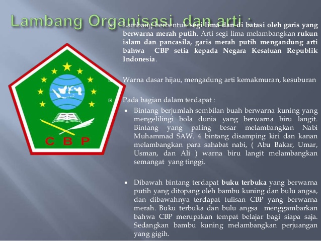 Dkac Cbp Kpp Pucuk Arti Lambang Corp Brigade Pembangunan Cbp