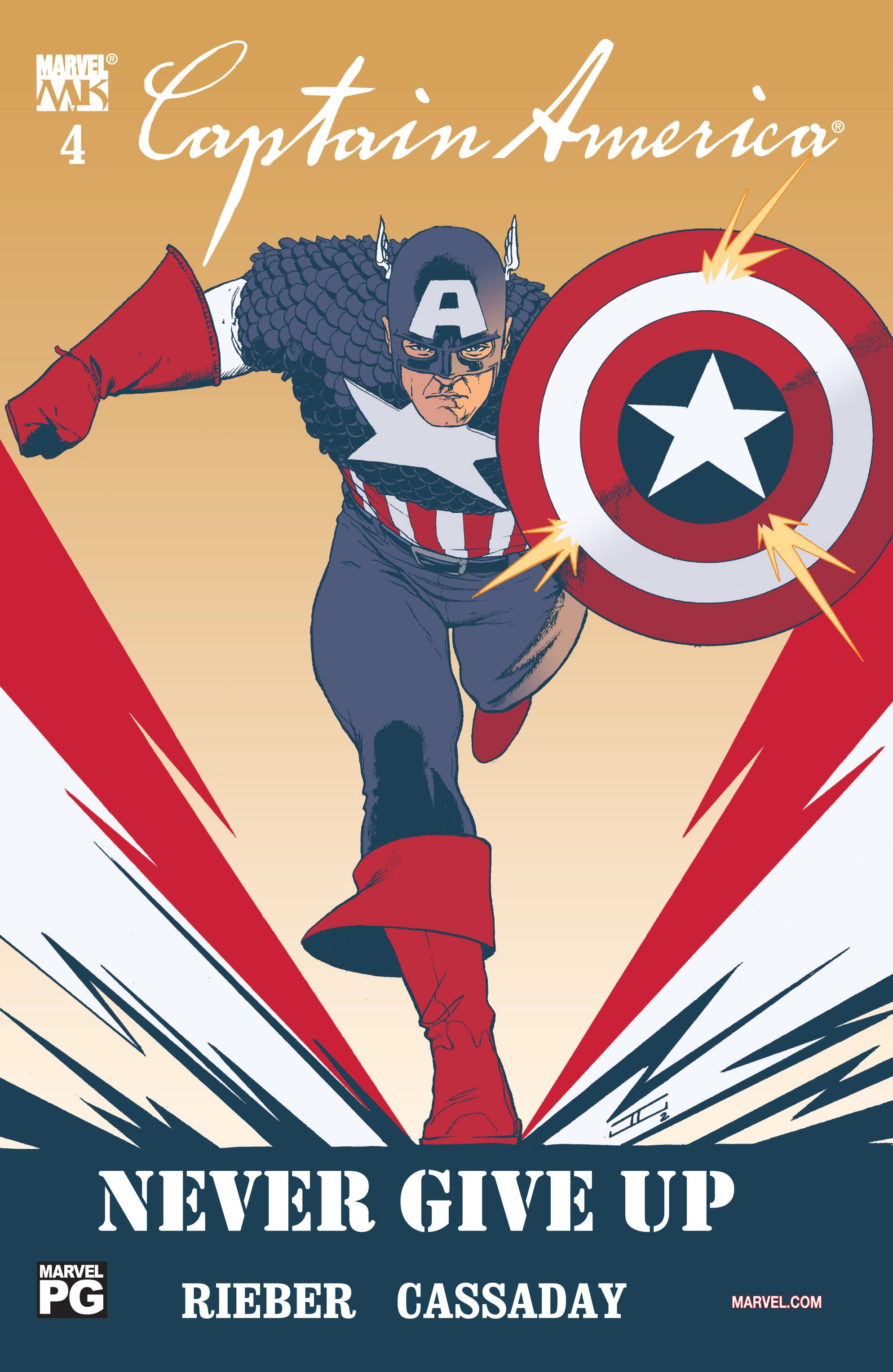 Read online Captain America (2002) comic -  Issue #4 - 1