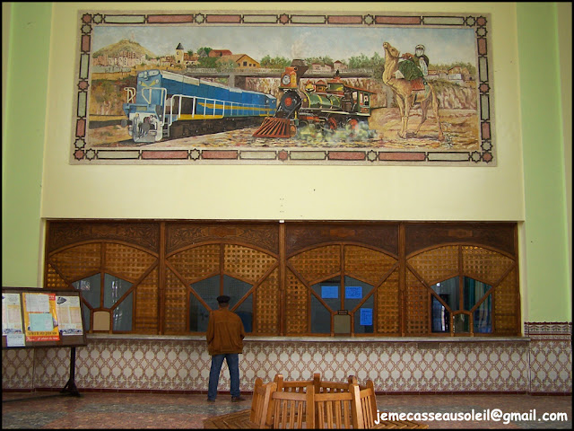 Intérieur de la gare de Sidi Bel Abbès
