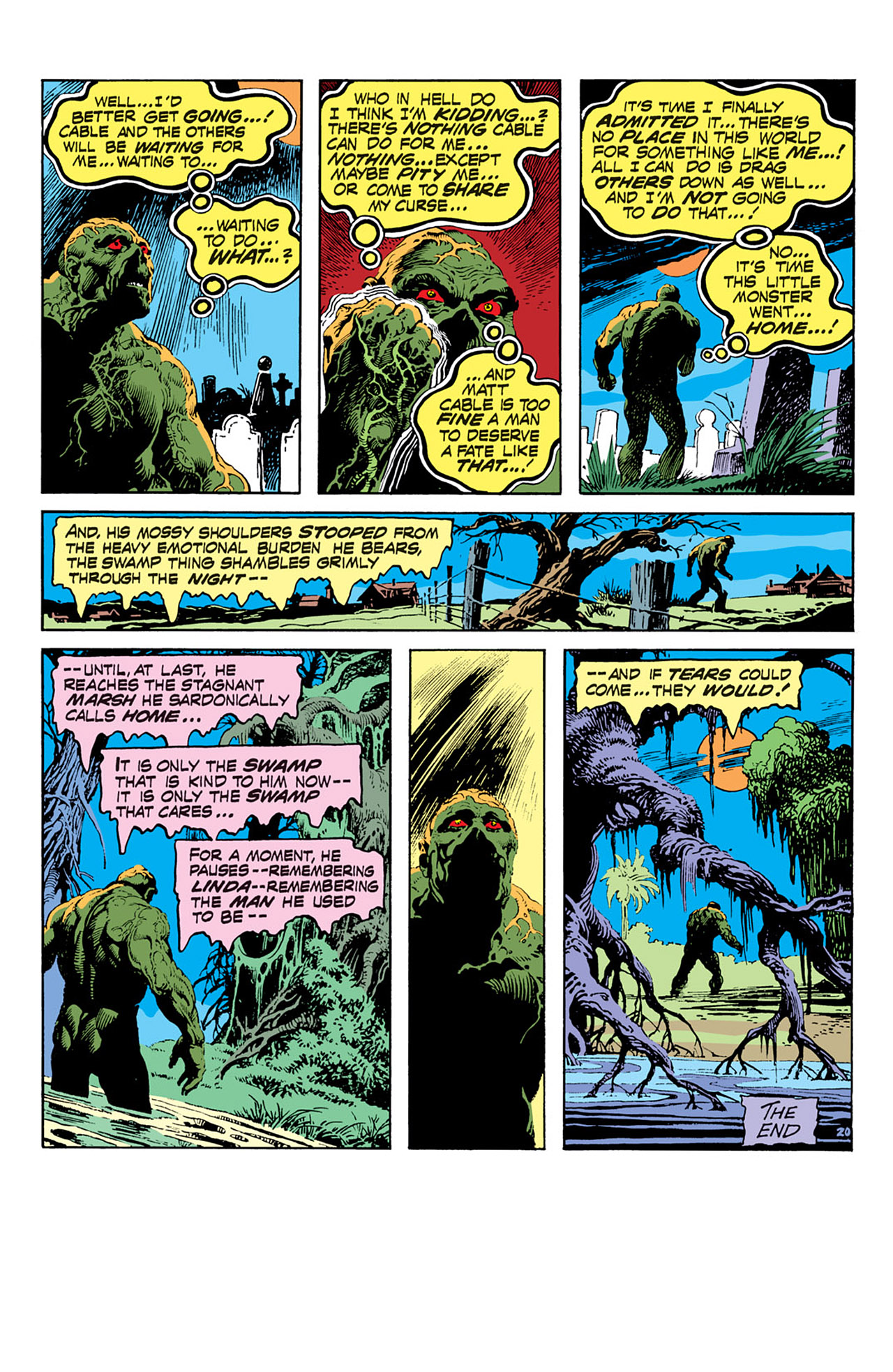 Swamp Thing (1972) issue 13 - Page 21