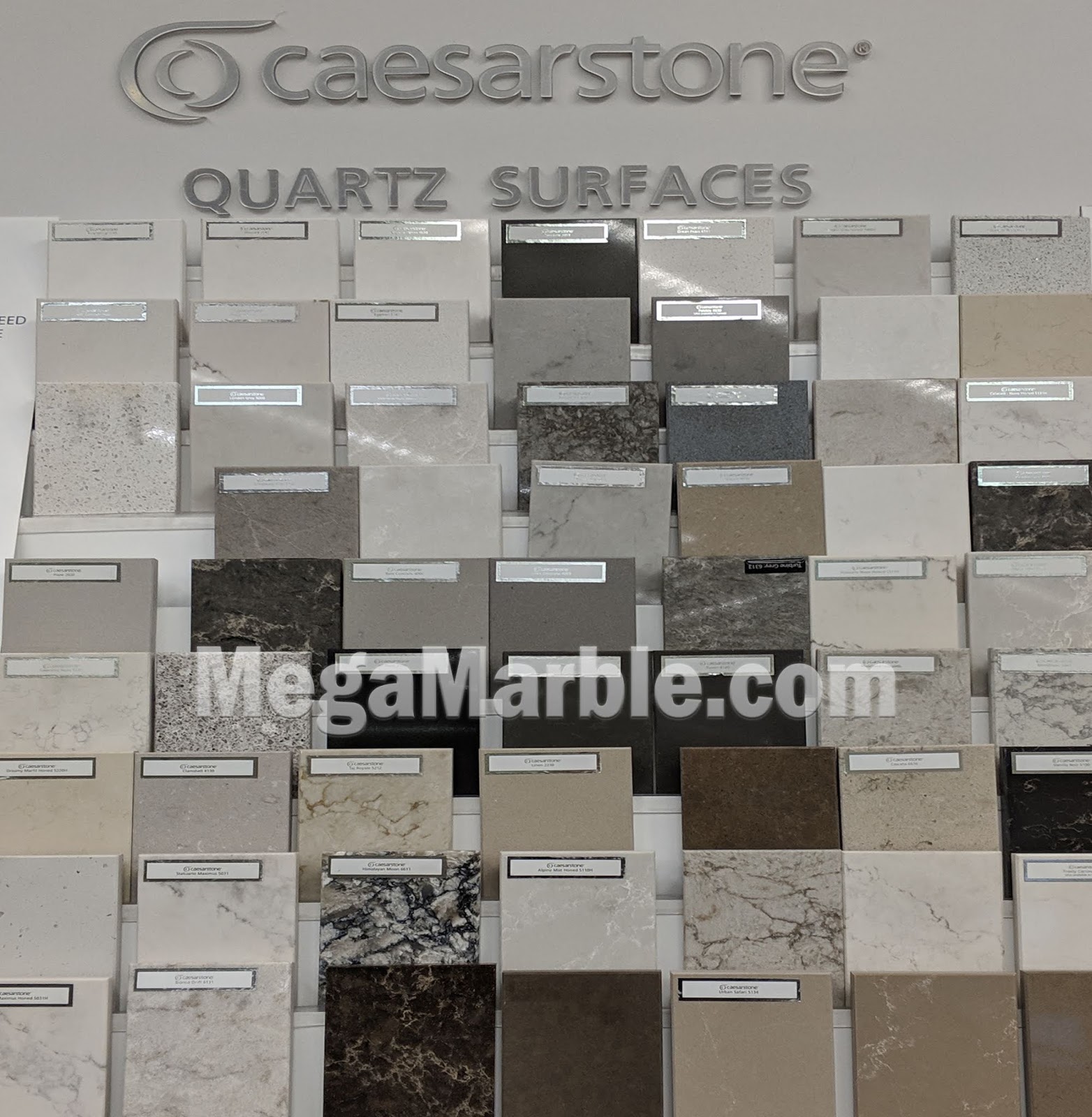 Caesarstone Color Chart