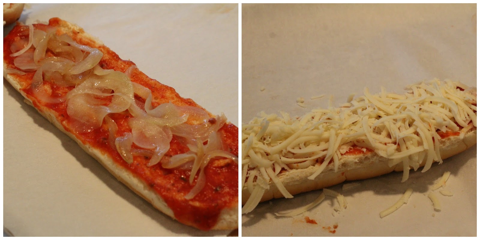 The Freshman Cook Pizza Steak Hoagie / SundaySupper