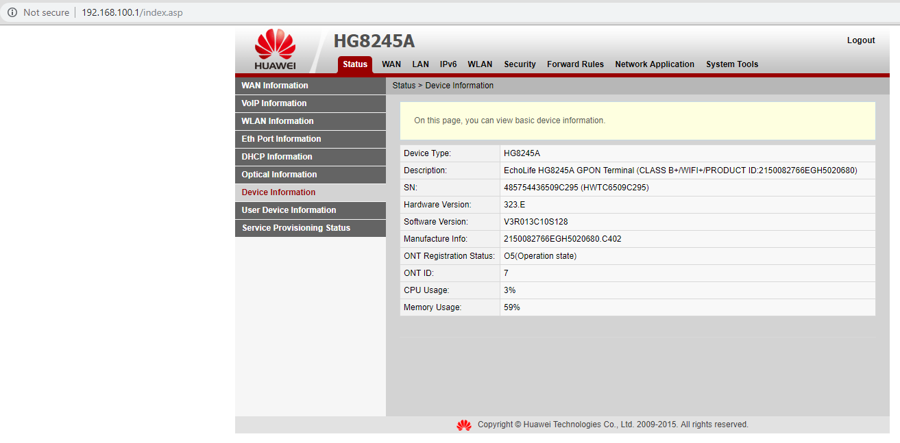 Mengenal Router Indihome Sejuta Umat Huawei Hg8245a H Serta Cara Menggunakan Fitur Di Dalamnya Ashadin
