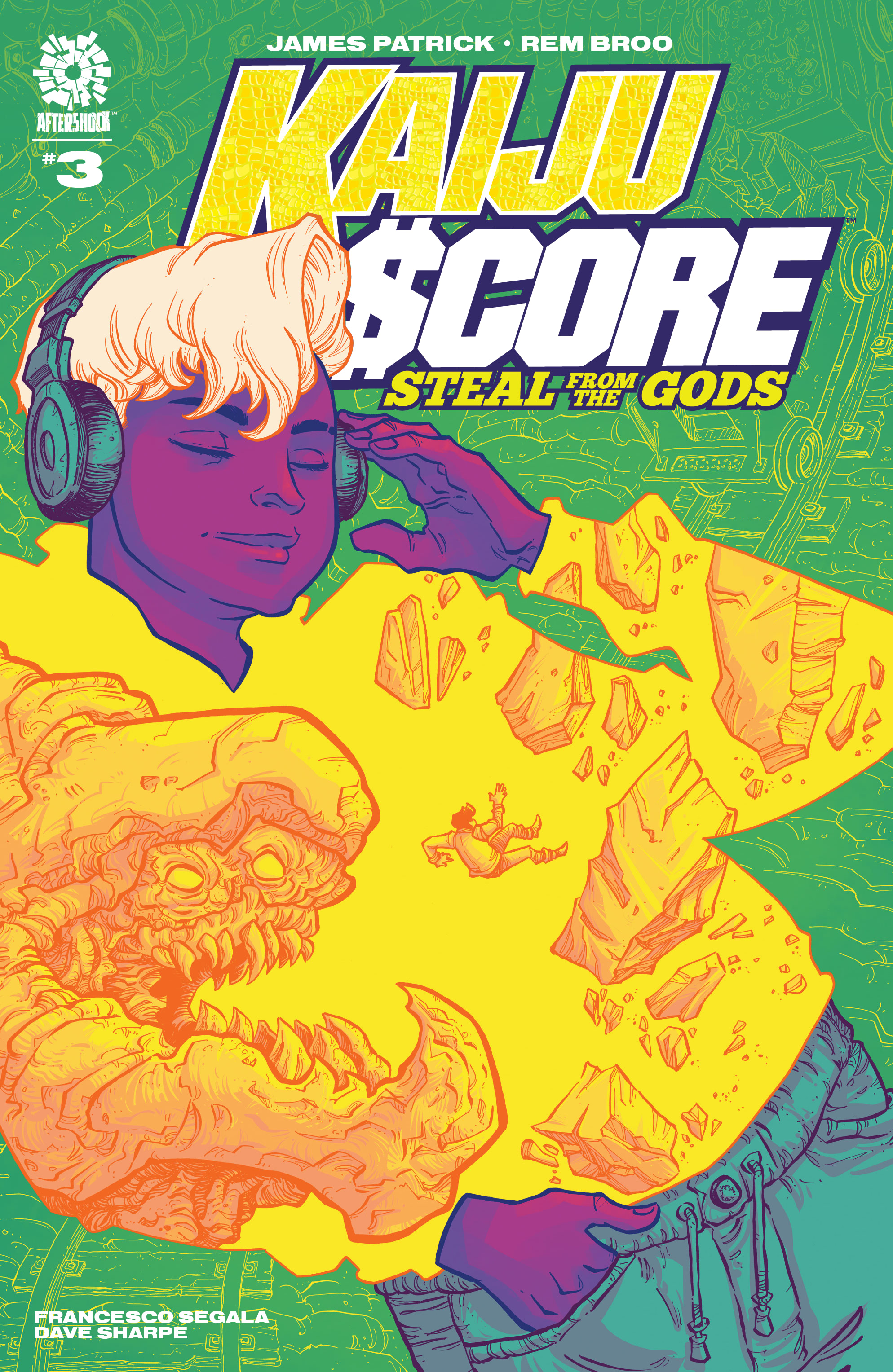 Read online Kaiju Score: Steal From the Gods comic -  Issue #3 - 1