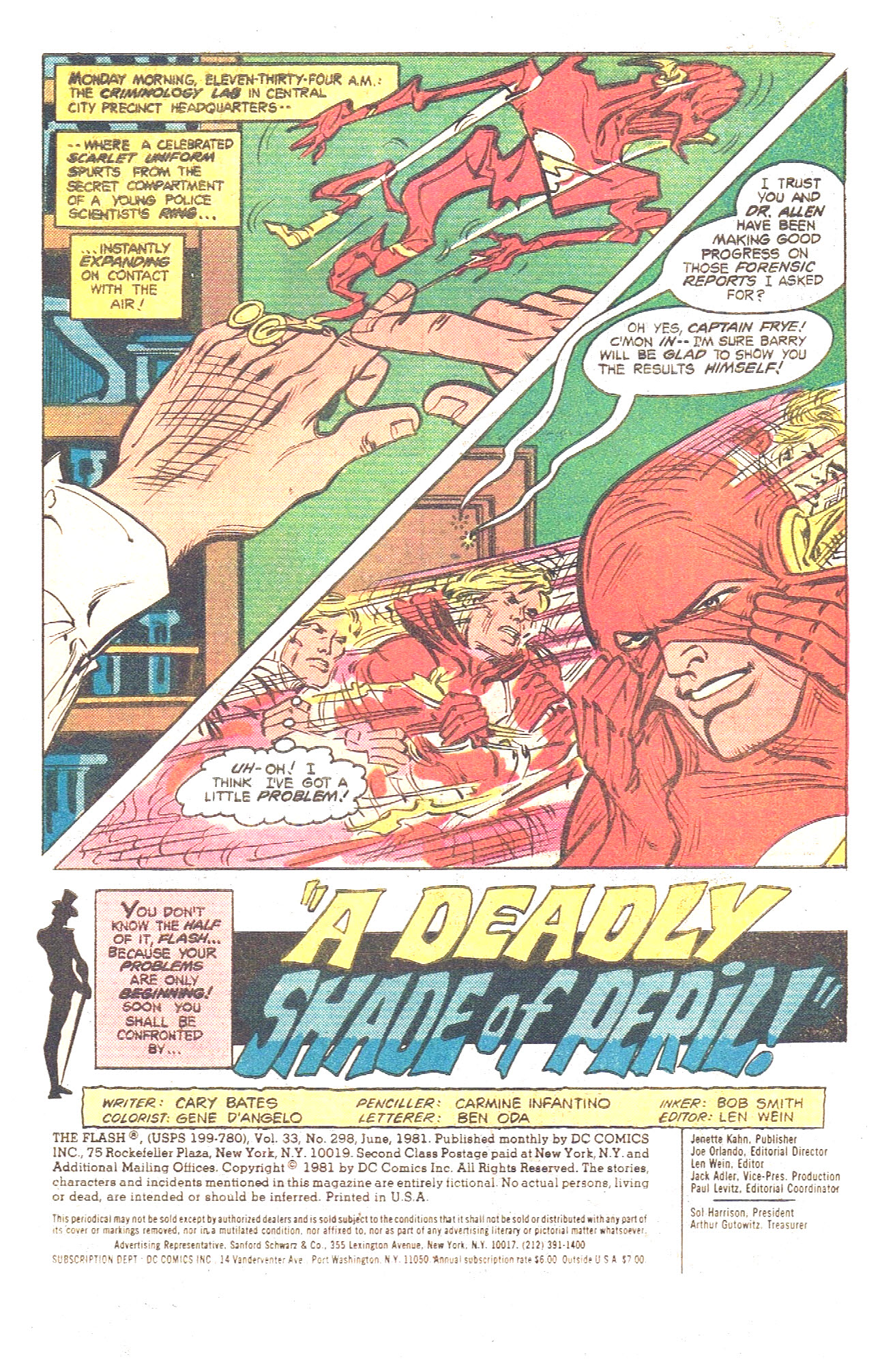 The Flash (1959) issue 298 - Page 3