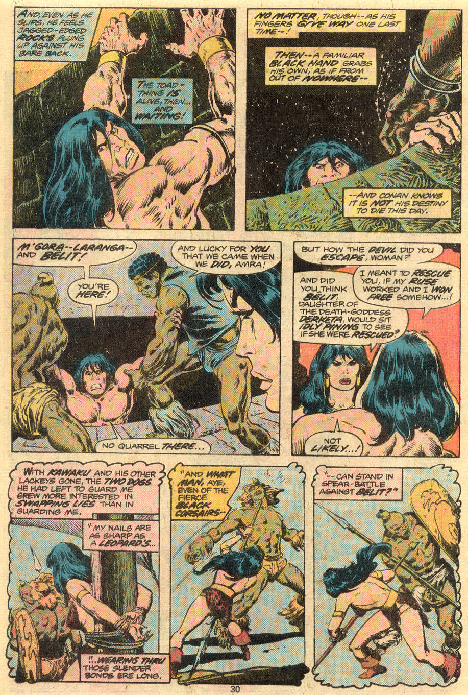Read online Conan the Barbarian (1970) comic -  Issue #73 - 17