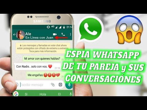 Quieras saber Con Quien Chatea tu Pareja en whatsapp - (descarga Gratis
