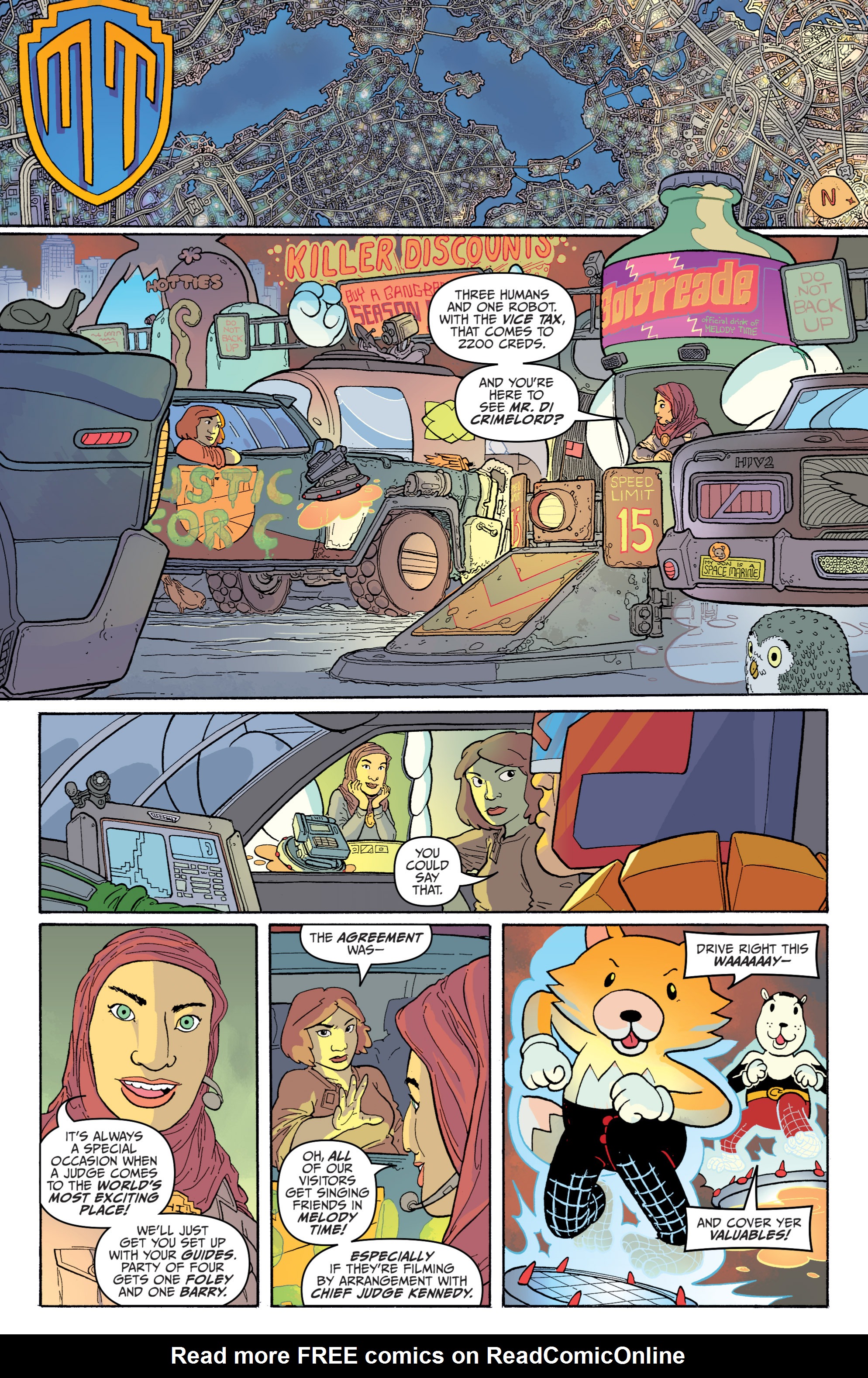 Read online Judge Dredd: Mega-City Two comic -  Issue #4 - 3