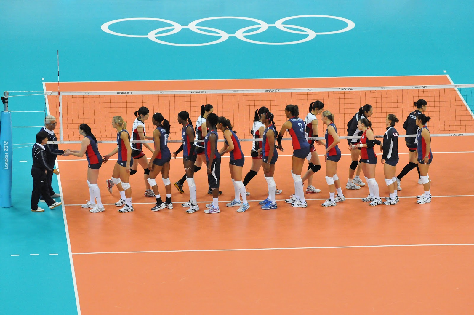 London 2012 Olympic Photo Blog USA Women's Volleyball Team