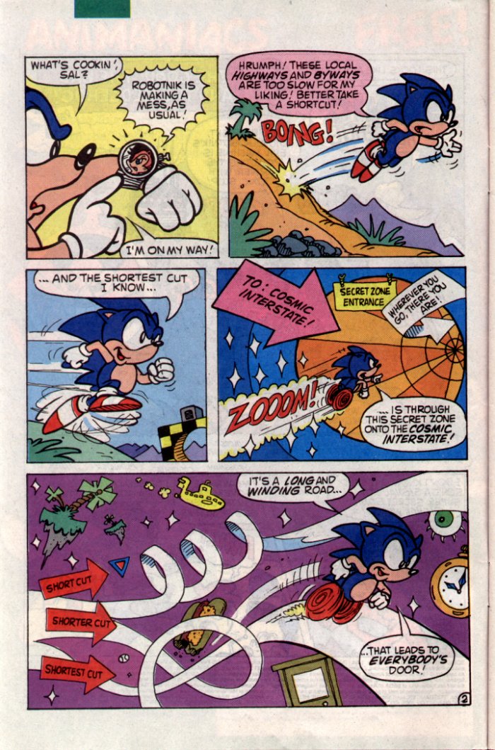 Sonic The Hedgehog (1993) 11 Page 2