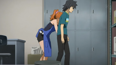 Anime Hug: Anohana - Anjou and Jinta Hug