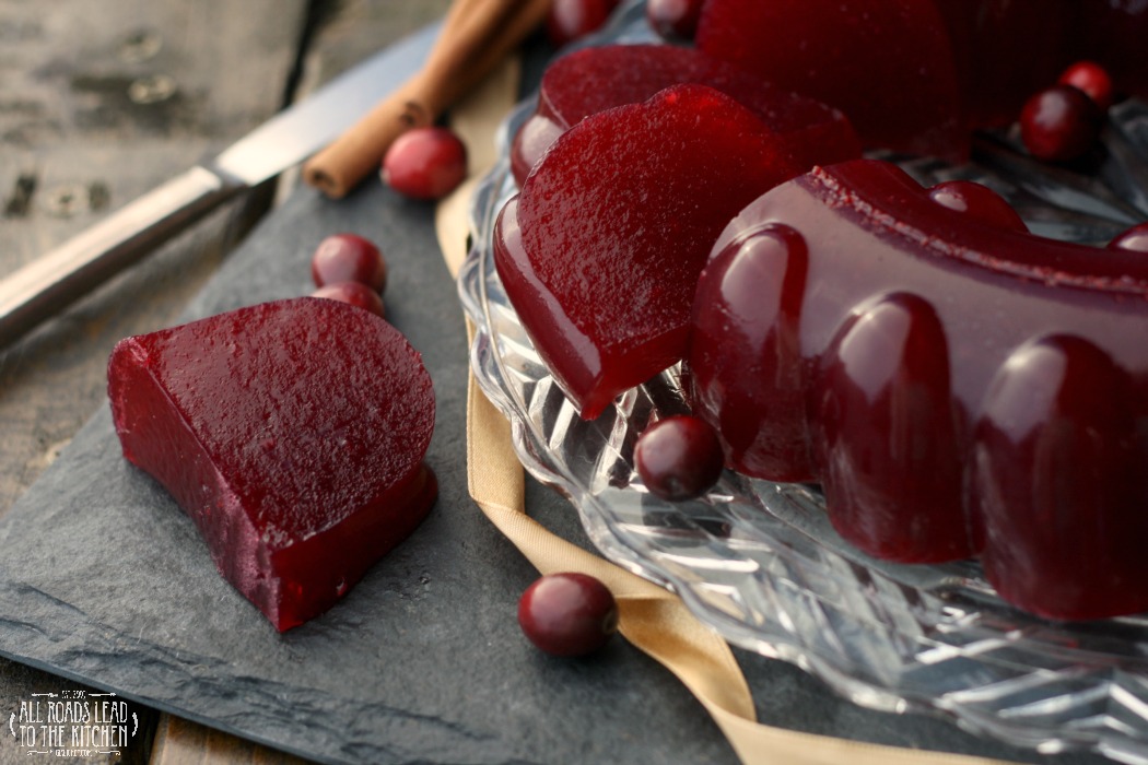 Cranberry Port Ring (Jellied Cranberry Sauce)