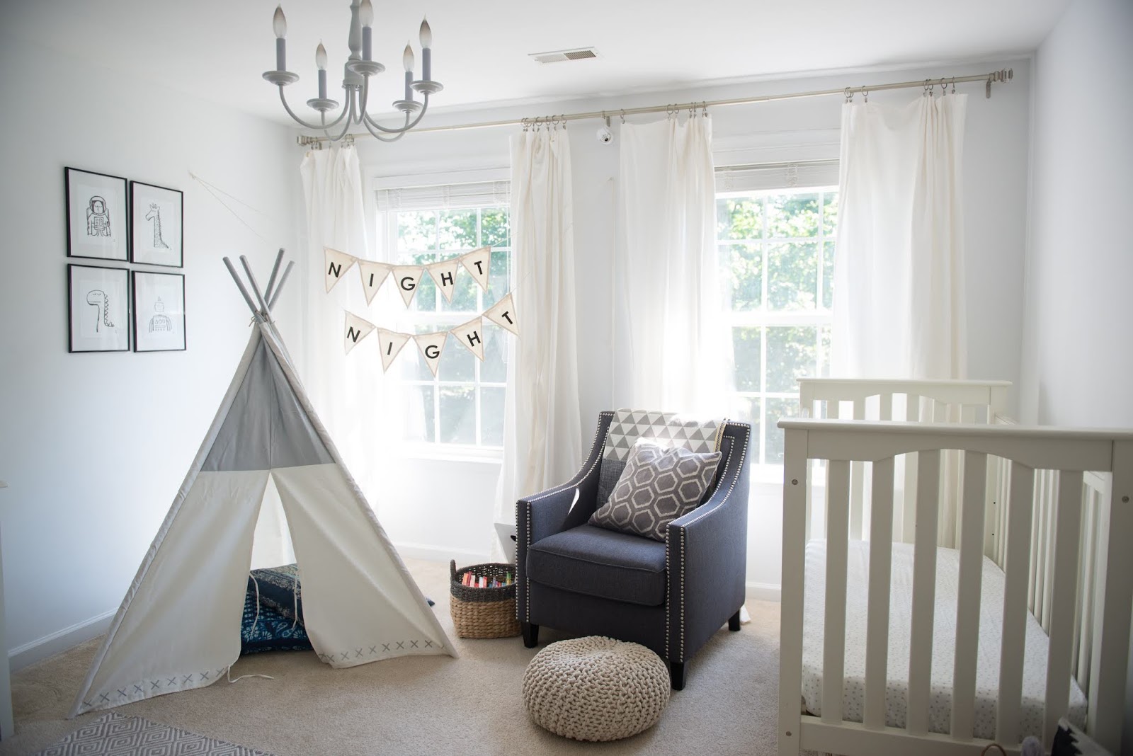 Teepee nursery decor online