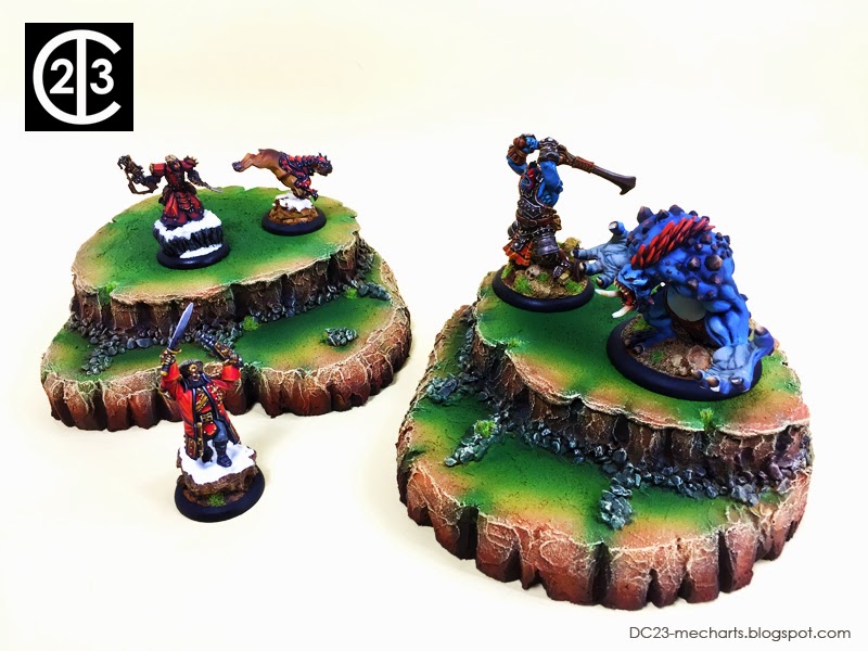 Warmachine Terrain - Hills by DC23 |Don Suratos aka DC23