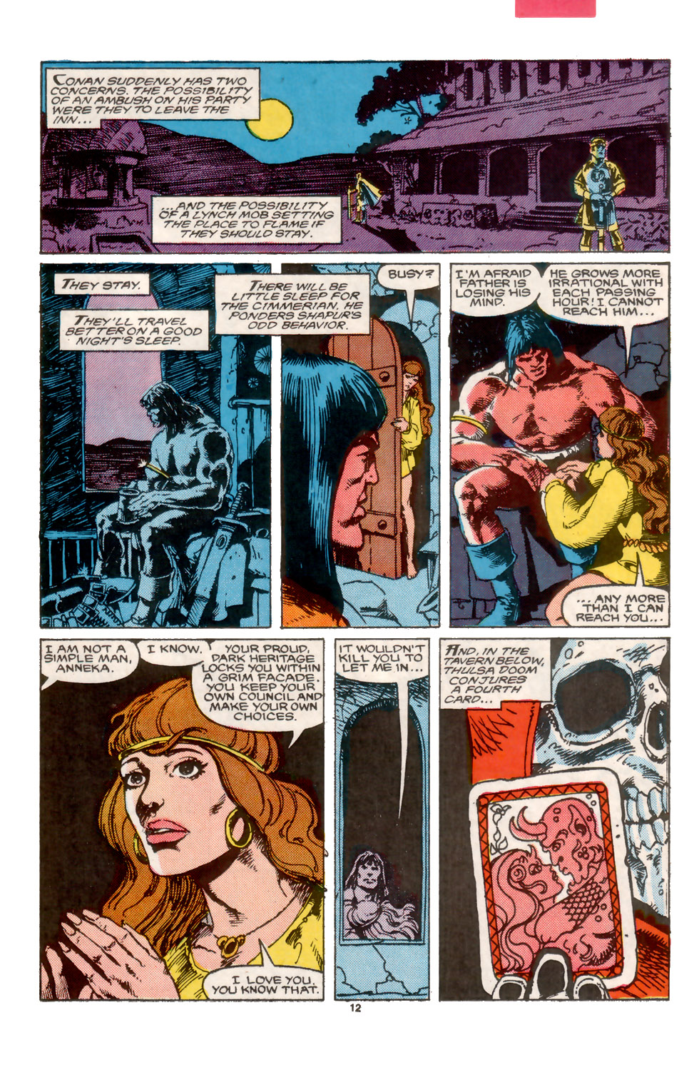 Read online Conan the Barbarian (1970) comic -  Issue #202 - 13