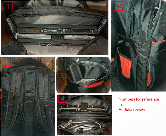 Ali Julia Product Reviews: Product review: V7 Edge Backpack for 17.3