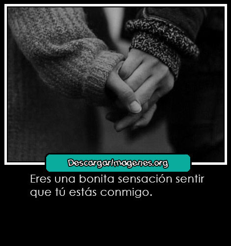 Enviar pensamientos románticos dedicados a una persona.