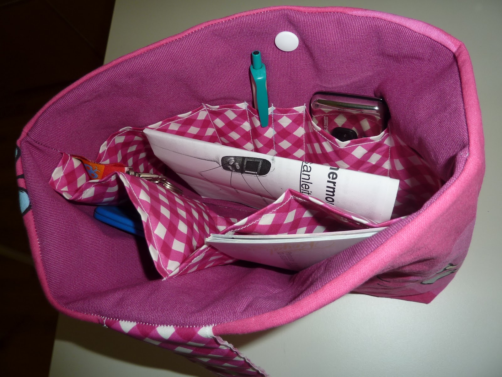 Made by VickY: Taschen-Organizer, Ordnungshüter oder "Bag in Bag"